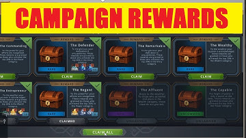 Crowfall Beta Campaign Rewards Overview