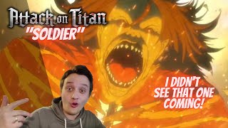 SOLDIER | Attack on Titan Season 2 Episode 4 Reaction / Review