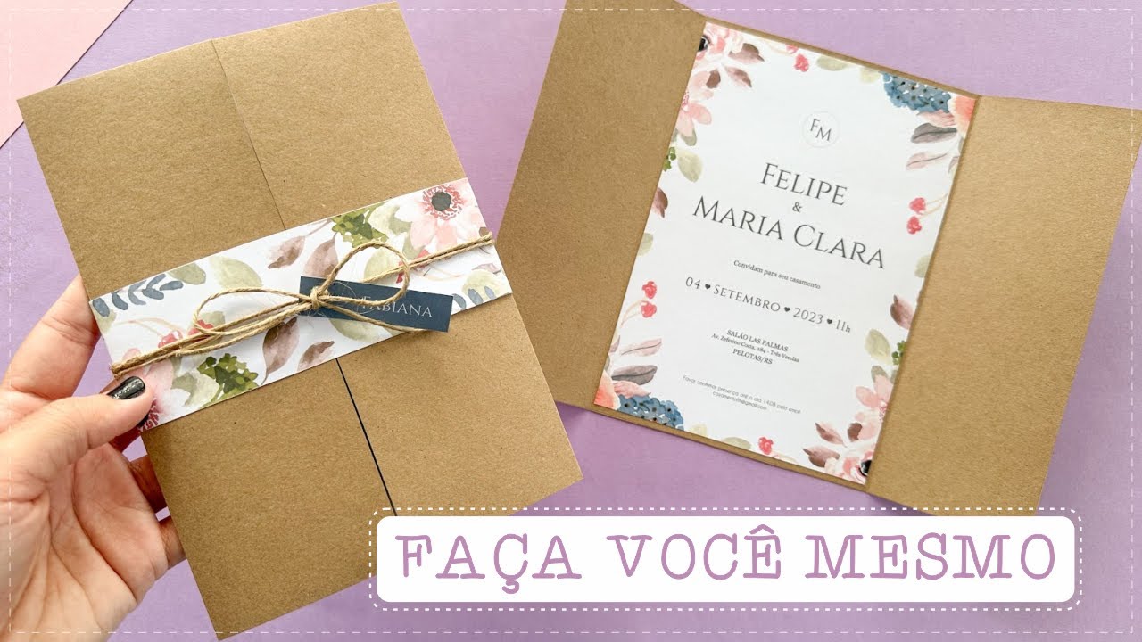 DIY - ENVELOPE KRAFT | COMO FAZER?