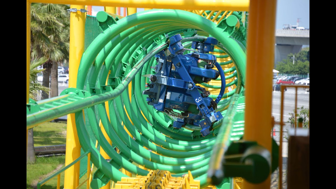 Ultra Twister Photo Montage - Nagashima Spa Land
