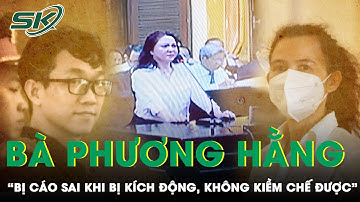 Bị Đề Nghị Từ 3-4 Năm Tù, Bà Phương Hằng: “Bị Cáo Sai Khi Bị Kích Động, Không Kiềm Chế Được” | SKĐS