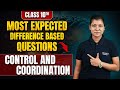 Most Expected Difference Based Questions | Control and Coordination | Varsha Ma'am