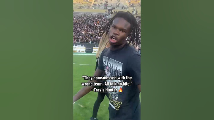 Travis Hunter is READY for Colorado State 🔥