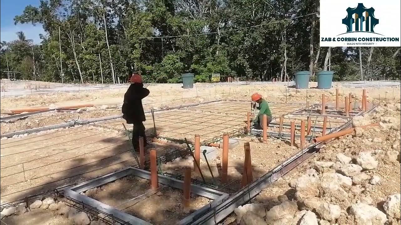 Slab on Grade Rebar Installation Productivity Rate YouTube