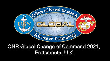 ONR Global Change of Command 2021