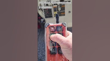 Transfprming heavy lifting into a dance with the wireless crane remote!🏗💃