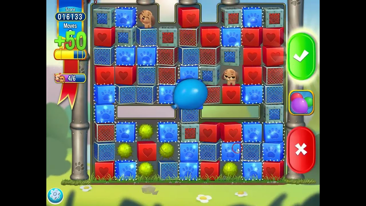 Pet Rescue Saga level 5195 no boosters | PuzzledCubes.site
