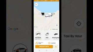 How to Apply and Use Customized Discount Coupon Code Ubar Taxi App screenshot 4