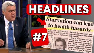 Best of Headlines Part 7 | Jay Leno