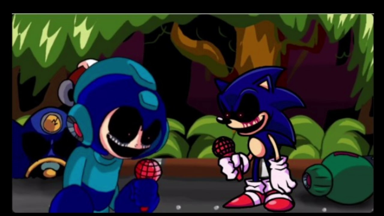 FNF Got Equipped MK.II (Too Slow Rockman World) but Anaxagoras Vs Sonic.EXE.