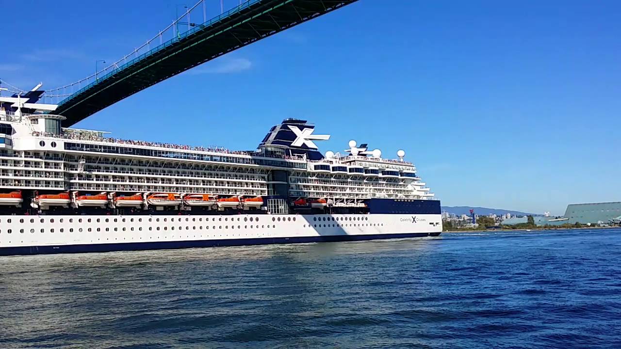 lions gate bridge cruise ship