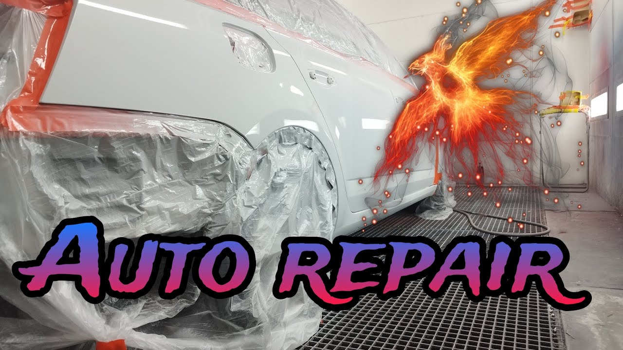 Auto repair Car Painting Glasurit base Amazing white pearl SATA HVLP