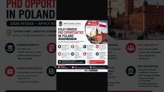 fully funded PhD opportunities in Poland