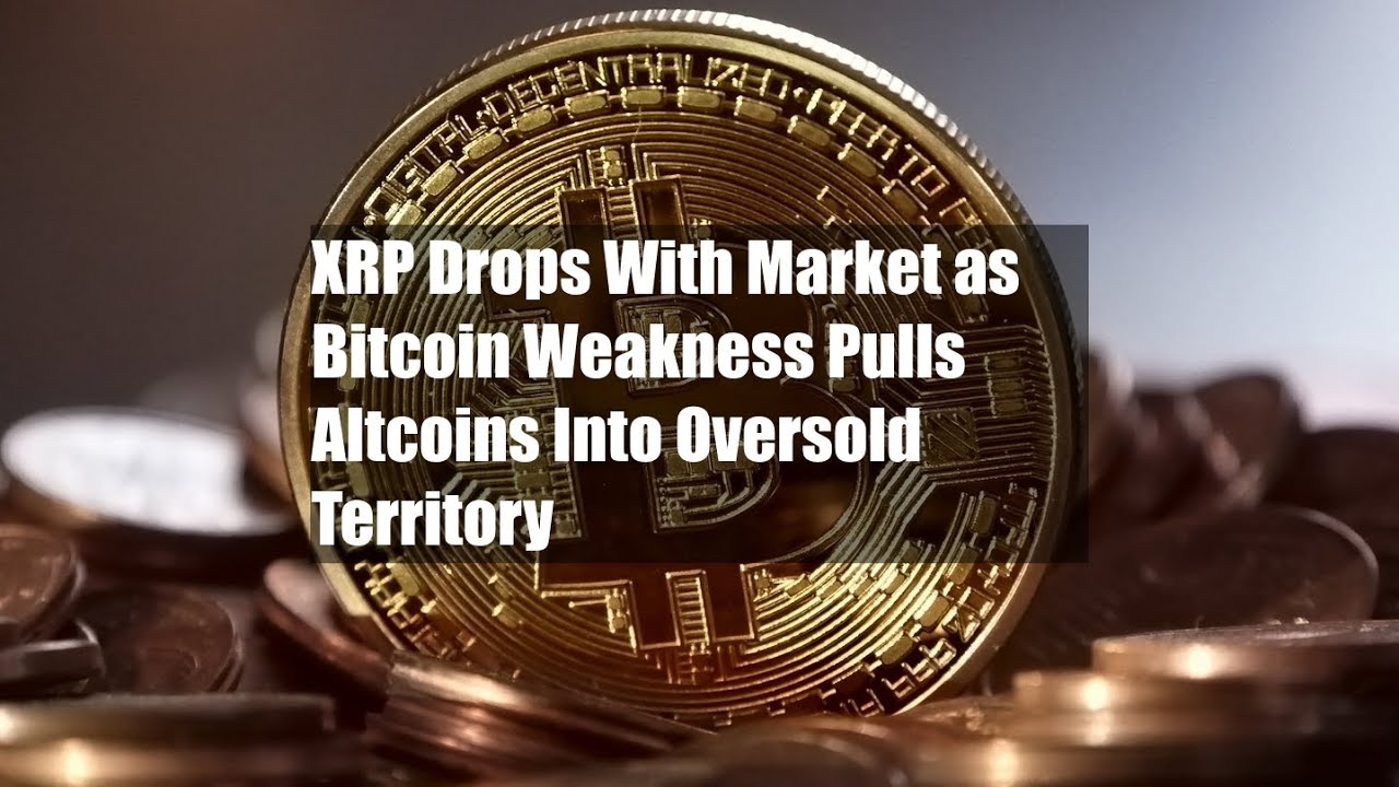 XRP падает вместе с рынком, поскольку слабость биткоина приводит альткоины в зону перепроданности