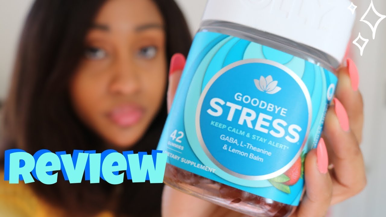 Olly Vitamins Goodbye Stress Review YouTube