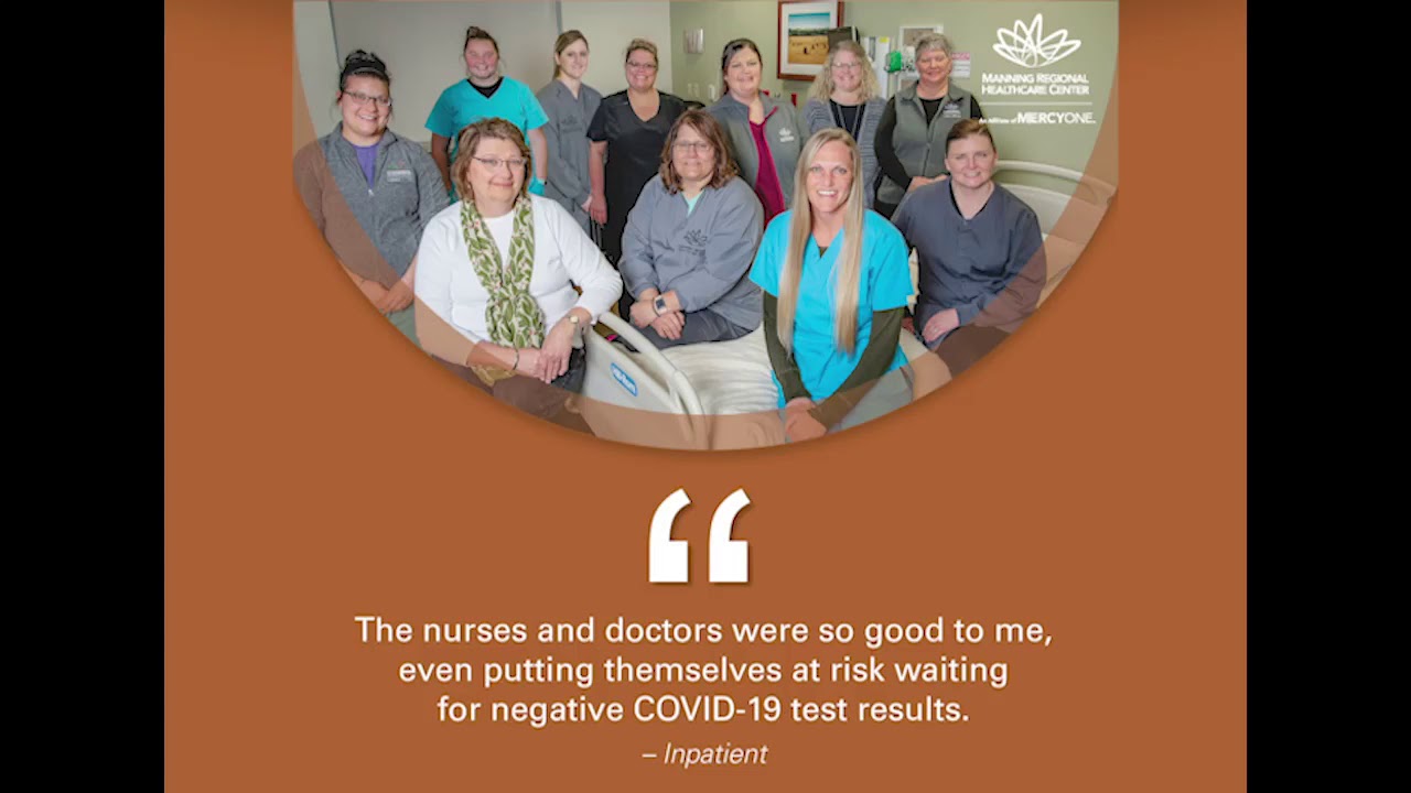 Manning Regional Healthcare Center Inpatient Care Testimonial YouTube