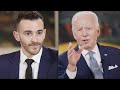 BRIAN TYLER COHEN INTERVIEWS PRESIDENT BIDEN