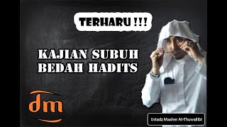TERHARU ! DETIK-DETIK USTADZ MAAHER SAMPAI MENETESKAN AIR MATA [Kajian Hadits]