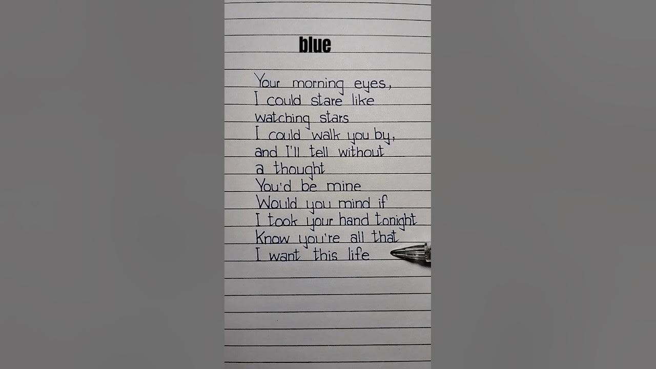 blue lyrics part 1 - Yung Kai #blue #yungkai #lyrics blue lyrics part 1 - Yung Kai #blue #yungkai #lyrics