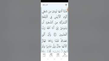 سورة القصص بالتجويد المبسط والتلاوة الصحيحة الصفحة (٣٨٩)