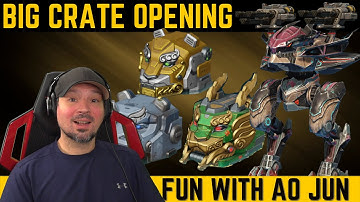 War Robots Crate opening and Ao Jun Avenger Gameplay,