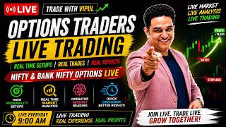 Zero Hero Live Options Trading | Nifty Bank Nifty Option Trading Live Trading #tradewithvipulk