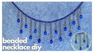 [DIY] Kalung manik-manik cantik | diy beaded necklace