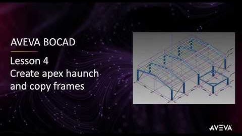Bocad Building Lesson #04 - Create apex haunch and copy frame [with captions]