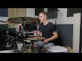 Almost monday  broken people drum cover