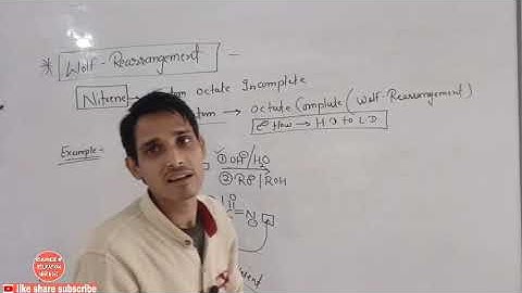 reaction mechanism || lecture-18 nitrene intermediate ||rearrangement of nitrene||wolf re. mechanism