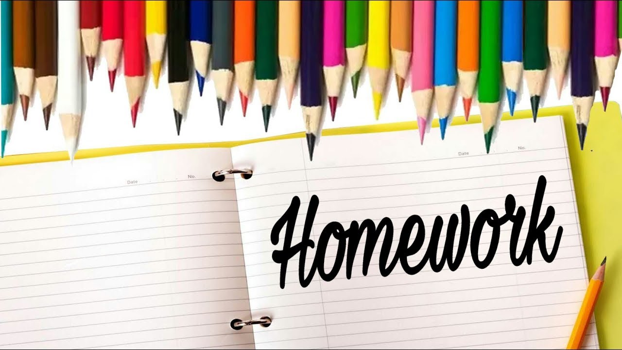 homework (assigned) twice a week