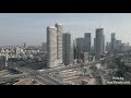 Israel from the air | 4K | Drone | Mavic - Towers of Tel Aviv