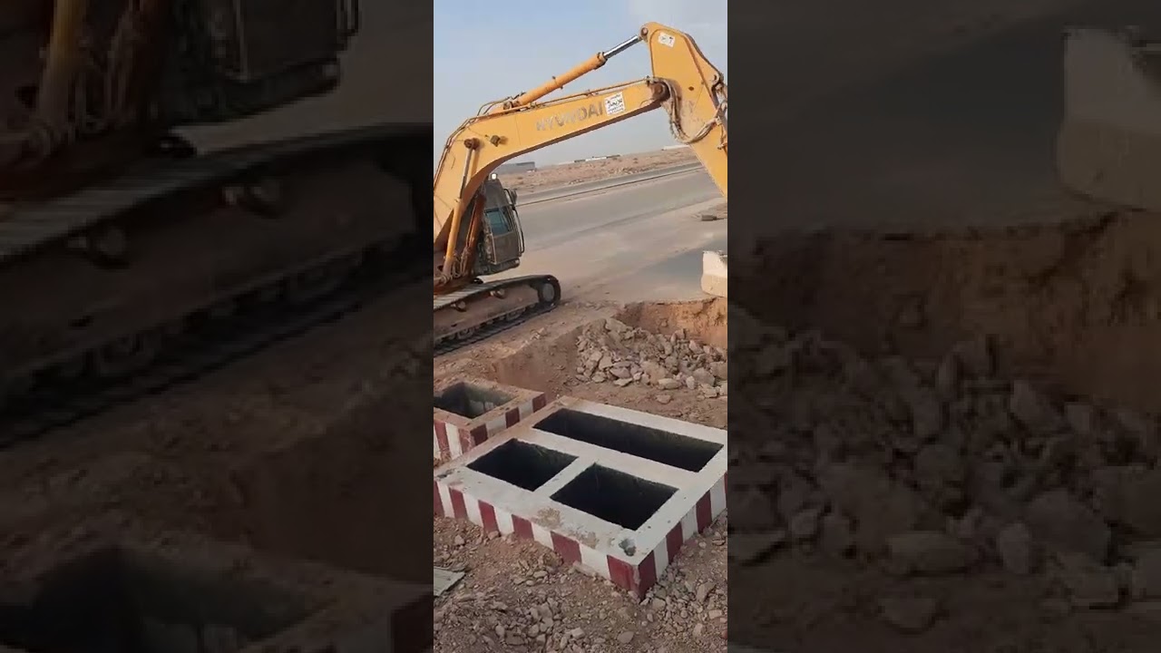 Excavator. machin. jcb.poclen.work saudi Arabia.Excavator Video | Easy to start  | Machin بكلين