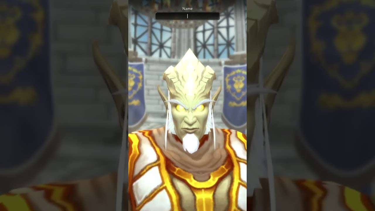 Making a new character be like... - World of Warcraft 