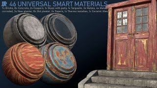DR 2 Universal smart materials for Substance Painter