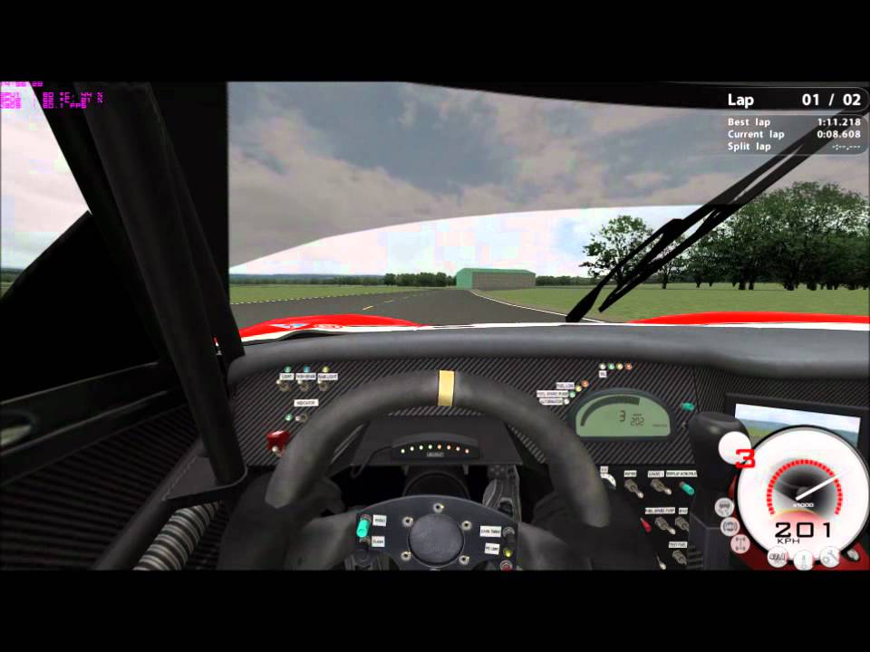 Matec Ford GT at Top Gear Race Track YouTube