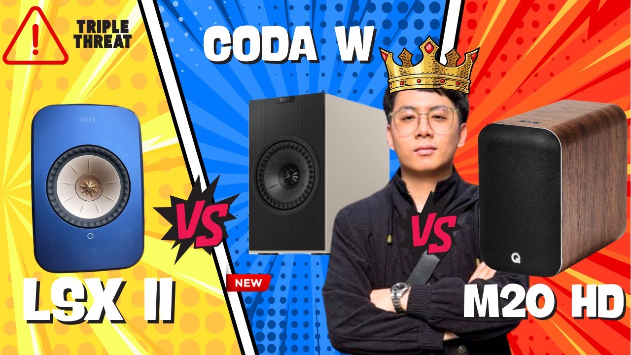 KEF CODA W vs KEF LSX II vs Q Acoustics M20 HD | King of active