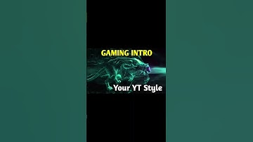 GAMING INTRO [ WITHOUT TEXT ]  || Free Download | No Copyright | #intro #into template #gaming intro