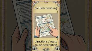Easy German Vocabulary With English Meaning | Travel Edition |  Learn German Fast (A2–B1)