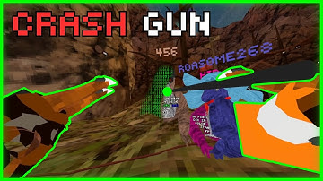 Using A CRASH GUN in Gorilla Tag! (Mod Trolling)