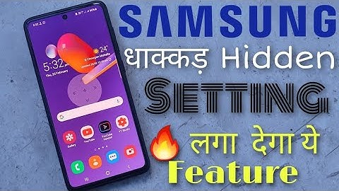 All Samsung Devices : 💥Assistant Menu Hidden Feature Full Explain