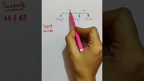 #What is Section Formula for Internal Division of a line segment# Coordinate Geometry#shorts#short