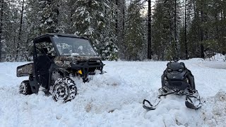 2 NEW TOYS!! Can Am Defender HD9 and SkiDoo 850!! 
