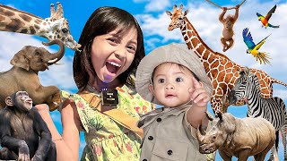 PERTAMA KALI LEXIE KETEMU HEWAN - HEWAN DI TAMAN SAFARI BARENG LEIKA & TOMPEL DI KEBUN BINATANG