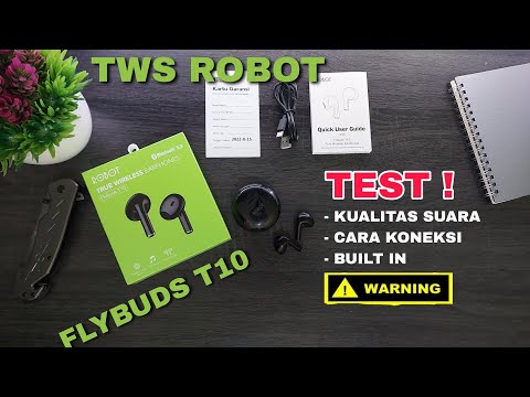 unboxing-dan-review-|-test‼️-tws-robot-flybuds-t10