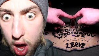 OUIJA BOARD ALONE IN ABANDONED MINE! (24 HR overnight Challenge)