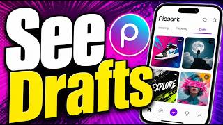 How To See Picsart Mobile Drafts [2026 Guide] screenshot 4
