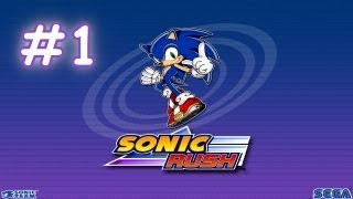Sonic Rush - Playthrough[Sonic ~ Part 1] - Leaf Storm Zone