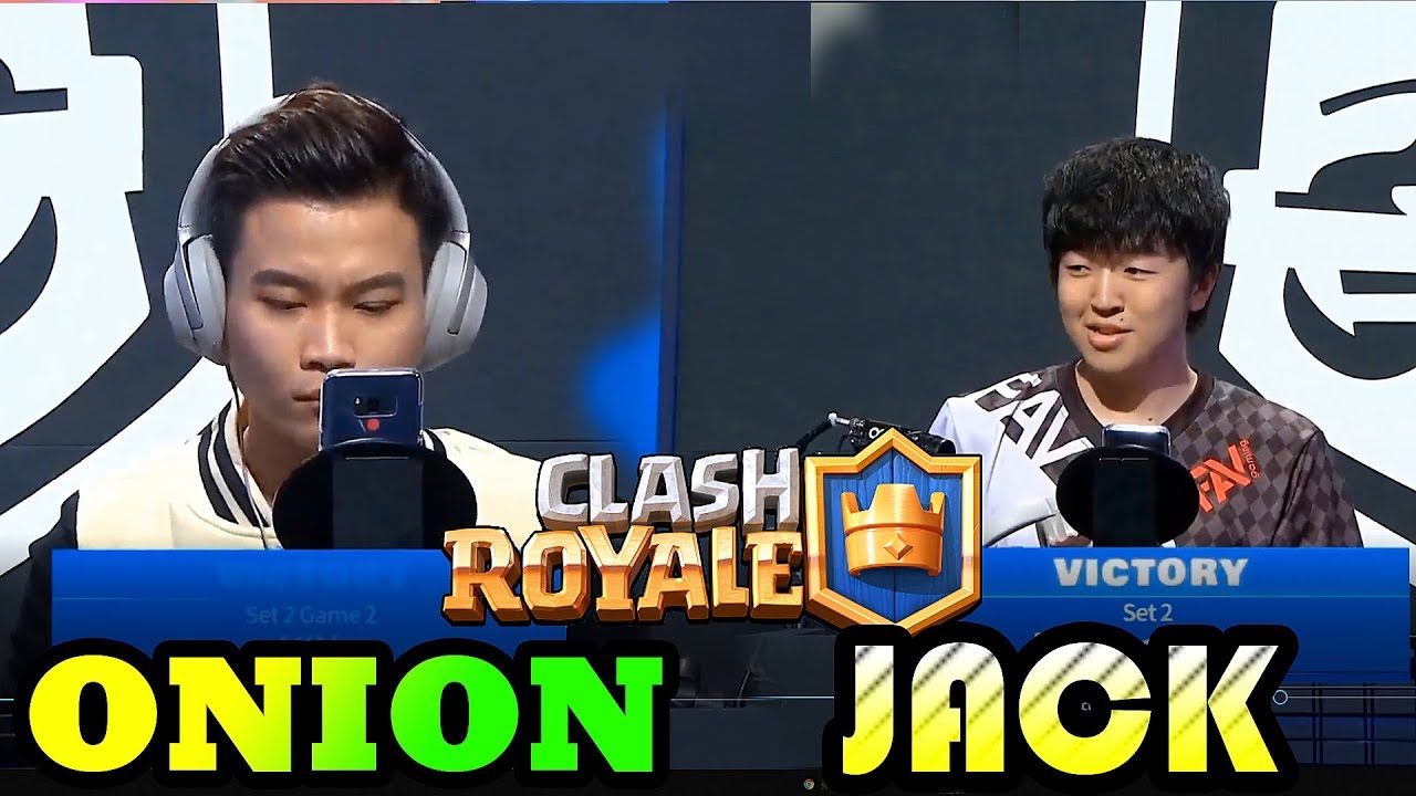 JACK  vs ONION | First victory in an unlucky day - Clash Royale