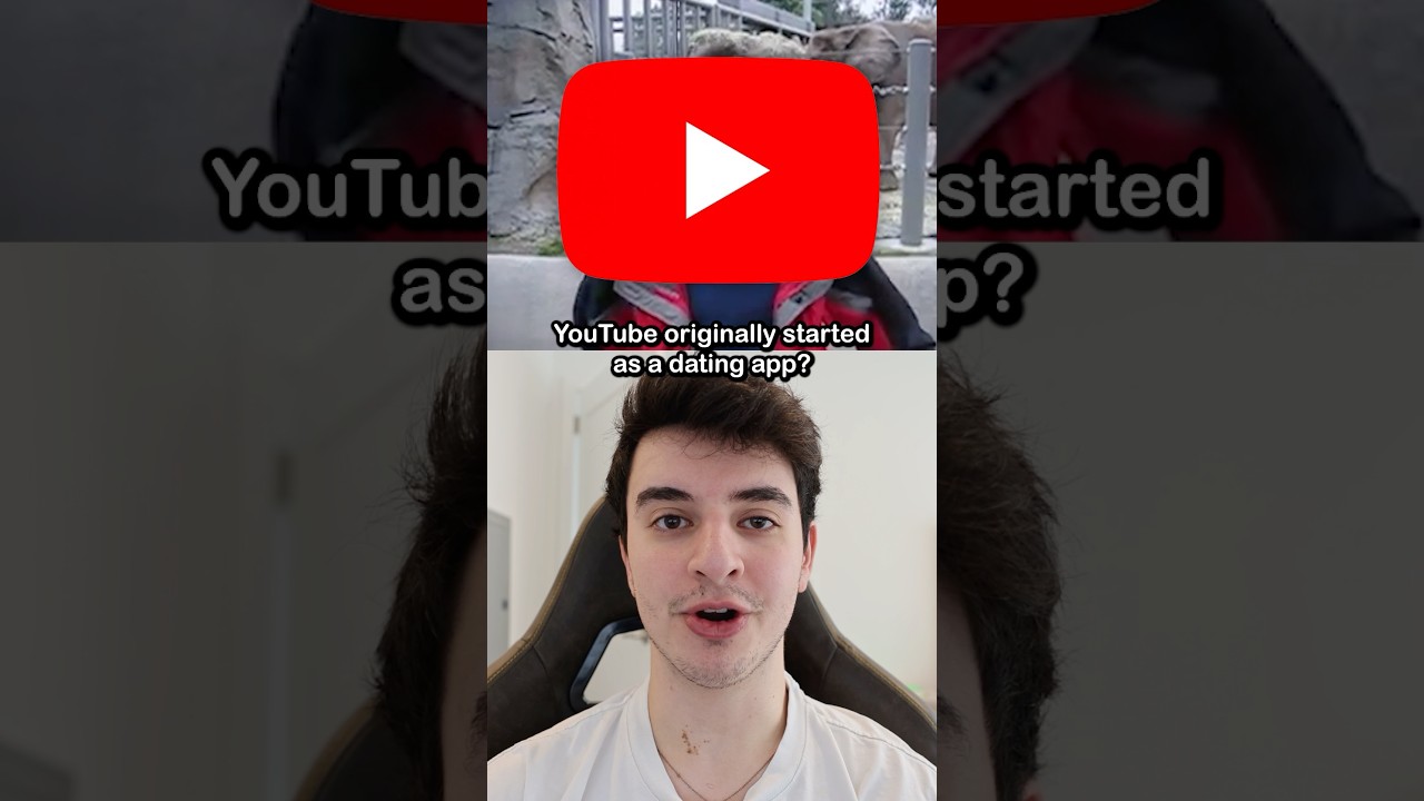 YouTube Started as a Dating App
